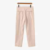 Alessio Romano | Tailored Pleated Trousers with Refined Structure For Men