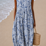 Ava - Women’s Sleeveless Relaxed Fit Midi Dress