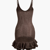 Sienna™ - Open Knit Mini Dress