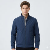 Luca Moretti | Premium Zip Bomber Jacket For Men