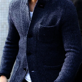Luca Bellamy | Tailored Knit Button Jacket For Men