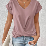 Paola™ - Elegant Short Sleeve T-Shirt