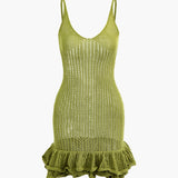 Sienna™ - Open Knit Mini Dress