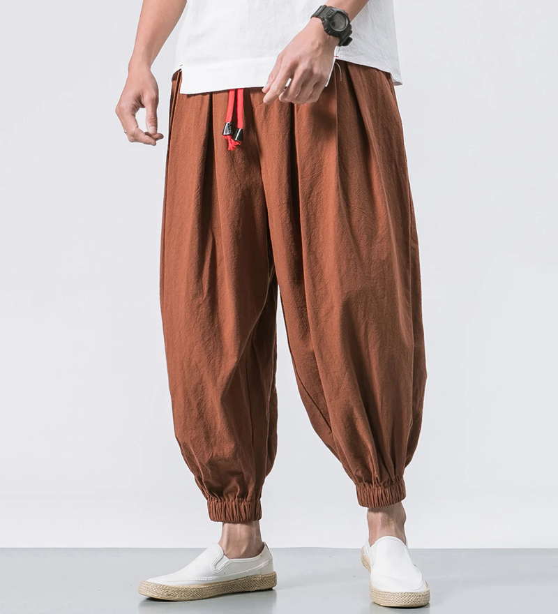 Ethan™ - Loose Cropped Pants
