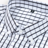 Long Sleeve Checkered Shirt with Buttons