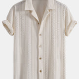 Textured Jacquard Cuban <tc>S</tc>hirt