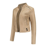 NAJLA - Elegant leather jacket for every occasion