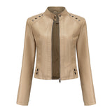 NAJLA - Elegant leather jacket for every occasion