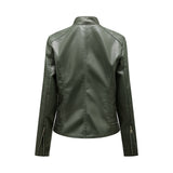 SLAVKA - Elegant leather jacket for a trendy look