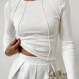 Charlotte™ - Elegant Long Sleeve Top