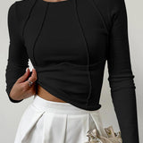 Charlotte™ - Elegant Long Sleeve Top