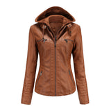 Stylish leather jacket for women - BARBARA