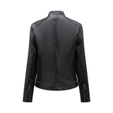SLAVKA - Elegant leather jacket for a trendy look