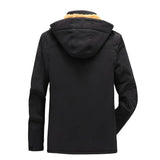 Stylish Men's Winter Coat with Removable Hood - FRANCIS