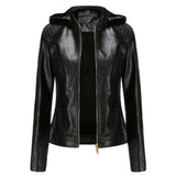 MIRJETE - Elegant leather jacket for a trendy look