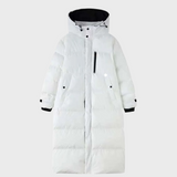 Jaana - Elegant and Long Women's Coat for Colder Days