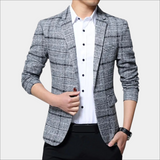 Balder - Trendy Checked Blazer for Men for a Casual Look