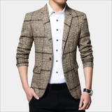 Balder - Trendy Checked Blazer for Men for a Casual Look
