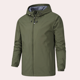 Gervais - Tough men's windbreaker with handy hood