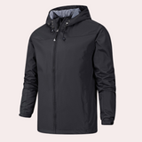 Gervais - Tough men's windbreaker with handy hood
