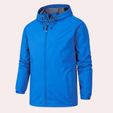 Gervais - Tough men's windbreaker with handy hood
