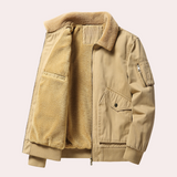 Eberly - Stylish and practical men's bomber jacket with generous pockets for extra comfort