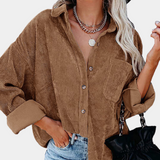 Stylish Rubyna Corduroy Women's Jacket