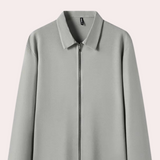 Stylish Men's Jacket with Zipper for a Fashionable Look