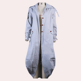 Trendy women's long coat