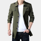 Gregorio - Timeless Elegance Trench Coat for Men