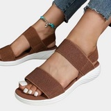 Elegant and trendy flat sandals for women