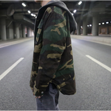 Ethane - Stylish Urban Camo Men's Hoodie