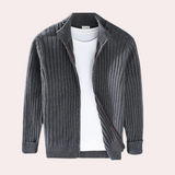 Janusz - Luxury Knitted Men's Cardigan with Zipper for a Casual and Stylish Look