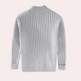 Janusz - Luxury Knitted Men's Cardigan with Zipper for a Casual and Stylish Look
