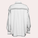 Zenobia - Elegant Long-Sleeved T-Shirt for Women