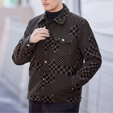 Ghita - Relaxed Fit Buttoned Jacket for Men