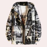 Stylish Urban Lightweight Jacket with Hood from Dimitri for Men