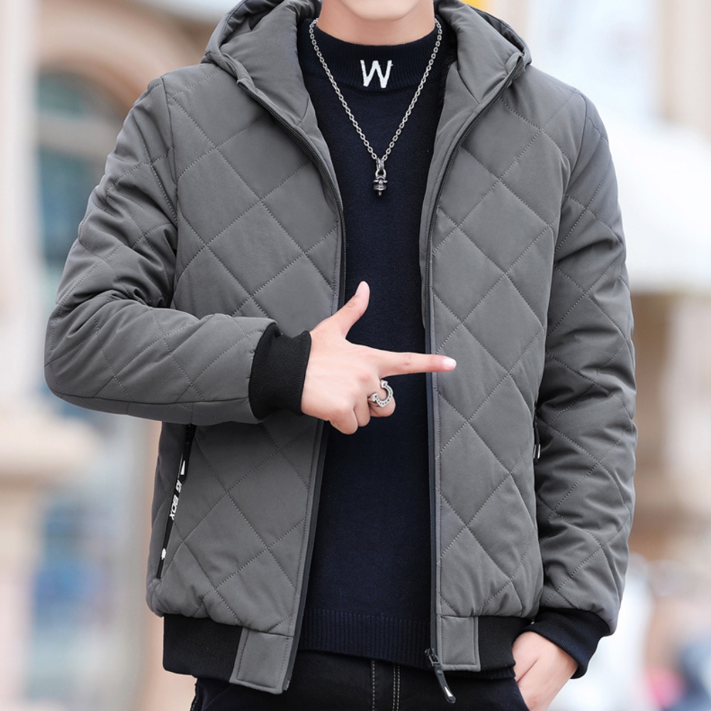 Elie - Stylish and comfortable men's hooded jacket