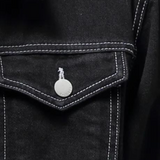 Darcio - Trendy Denim Winter Coat for the Modern Man