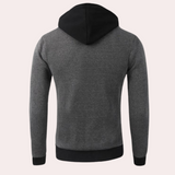 Gaspar - Stylish Men's Sporty Hoodie with Zipper