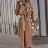 Valeraine - Stylish Women's Coat with Flattering Belt