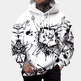 Stylish DALE Hoodie with Unique Prints for Men