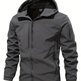 CARLO - Comfortable fleece outer jacket for men