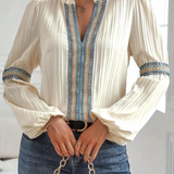 Zara™ - Lace Stitch Shirt