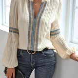 Zara™ - Lace Stitch Shirt