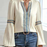 Zara™ - Lace Stitch Shirt