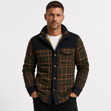 Oliver Beaumont | Sherpa-Lined Plaid Jacket For Men