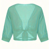 Chiffon Blouse – Lightweight Chiffon Front-Tie Blouse for Women