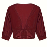 Chiffon Blouse – Lightweight Chiffon Front-Tie Blouse for Women