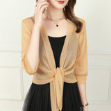 Chiffon Blouse – Lightweight Chiffon Front-Tie Blouse for Women